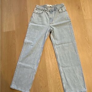 Abercrombie & Fitch The '90s Relaxed Jean High Rise Size 30/10R Curve Love